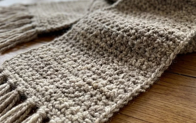 Simple Textured Crochet Scarf - That Crochet Life Crochet Scarf, Scarf