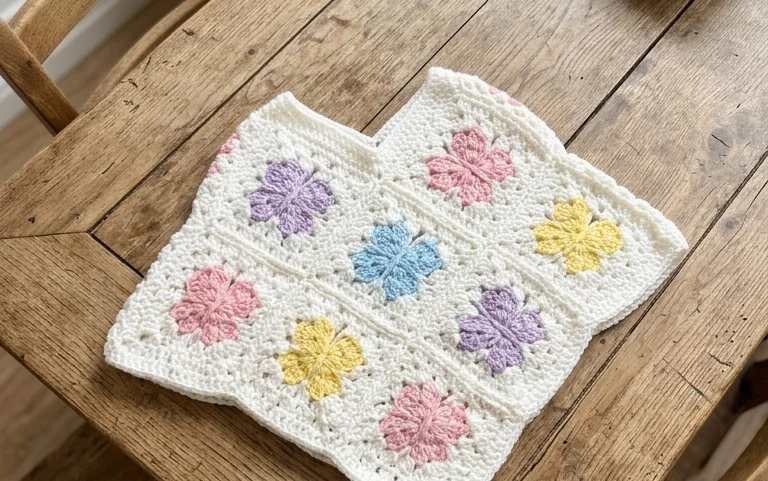 5 Free Butterfly Baby Poncho Patterns for Beginners
