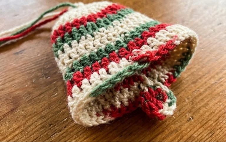 Crochet Christmas Bell Ornament: A Festive DIY Craft