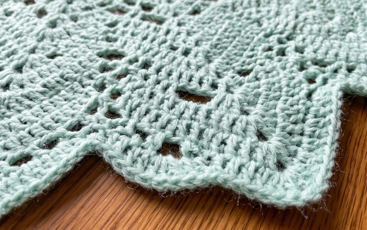 Luna Moth Lace Poncho Free Crochet Pattern